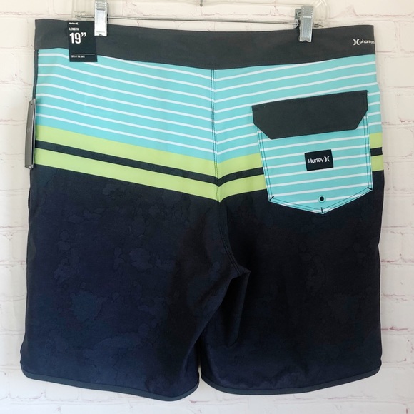 [Hurley] NWT phantom aloha stripe board shorts - Picture 2 of 7